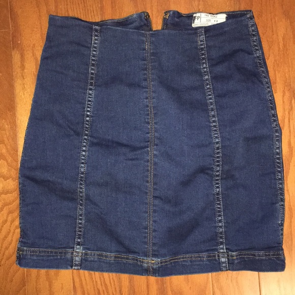 Free People Dresses & Skirts - Free People Modern Femme Denim Skirt